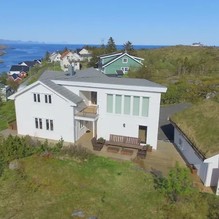 빌라 Luxury With Sauna Sørvågen